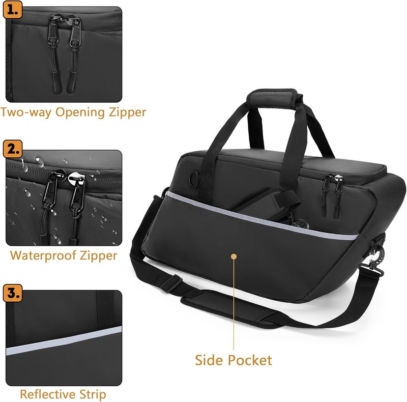 HODRANT Leakproof Motorcycle Saddlebag Cooler Bag, Insulated Saddle Bag Insert Cooler Compatible with Harley Davidson 1993-2022 Touring Hard Saddlebag, Waterproof Motorcycle Beverage Cooler Bag, 1 Bag - Image 5